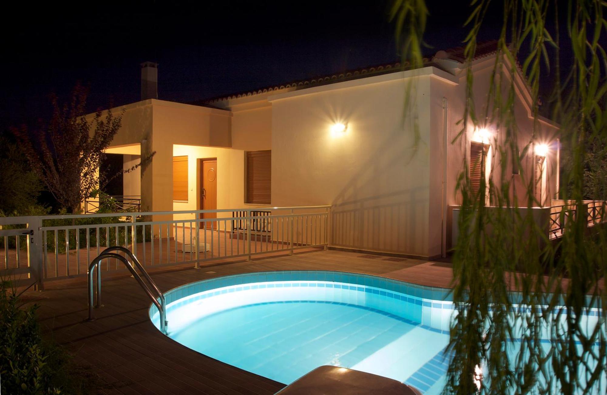Helidonia Villas Pigi  Ruang foto